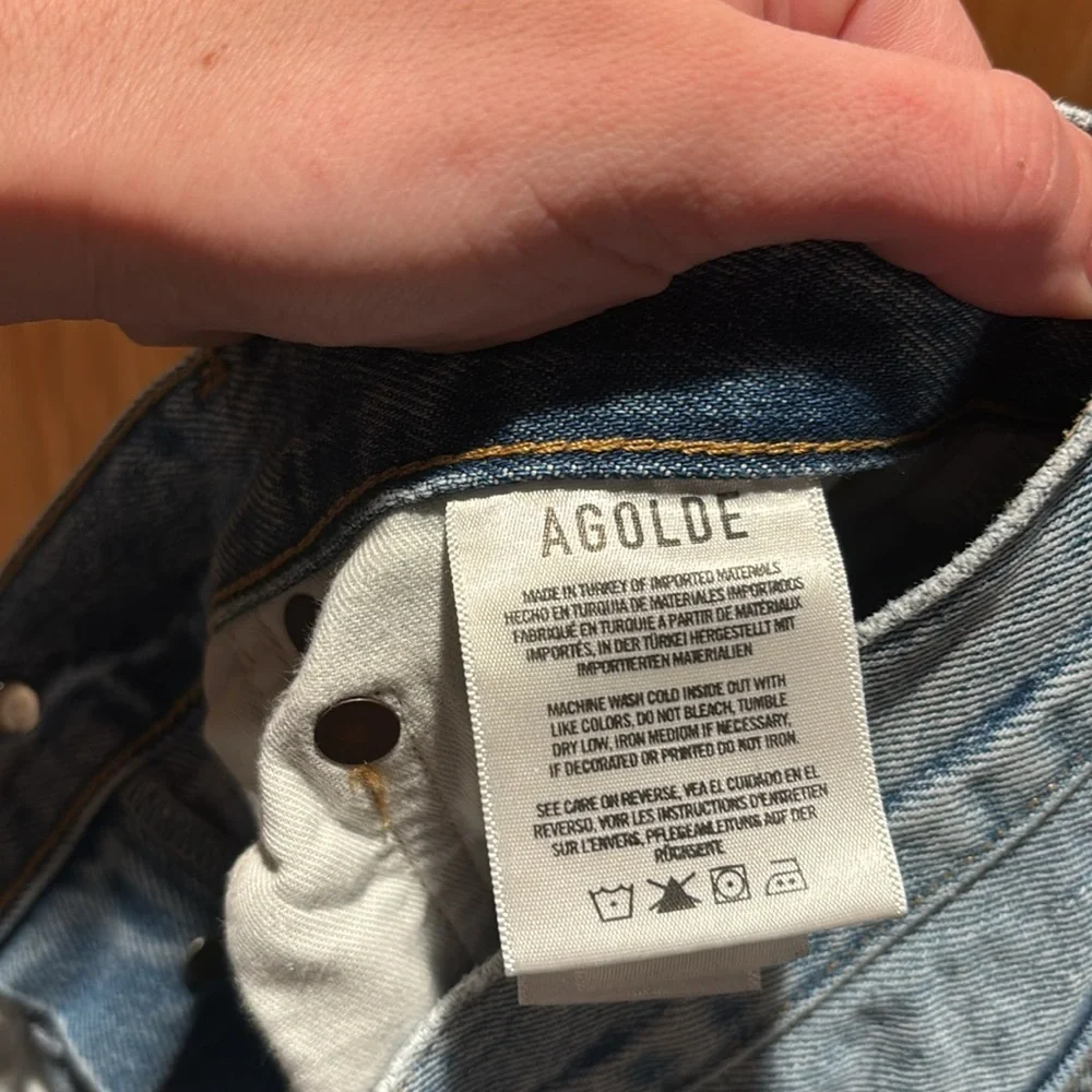 AGOLDE Riley distressed jeans - Picture 7 of 8